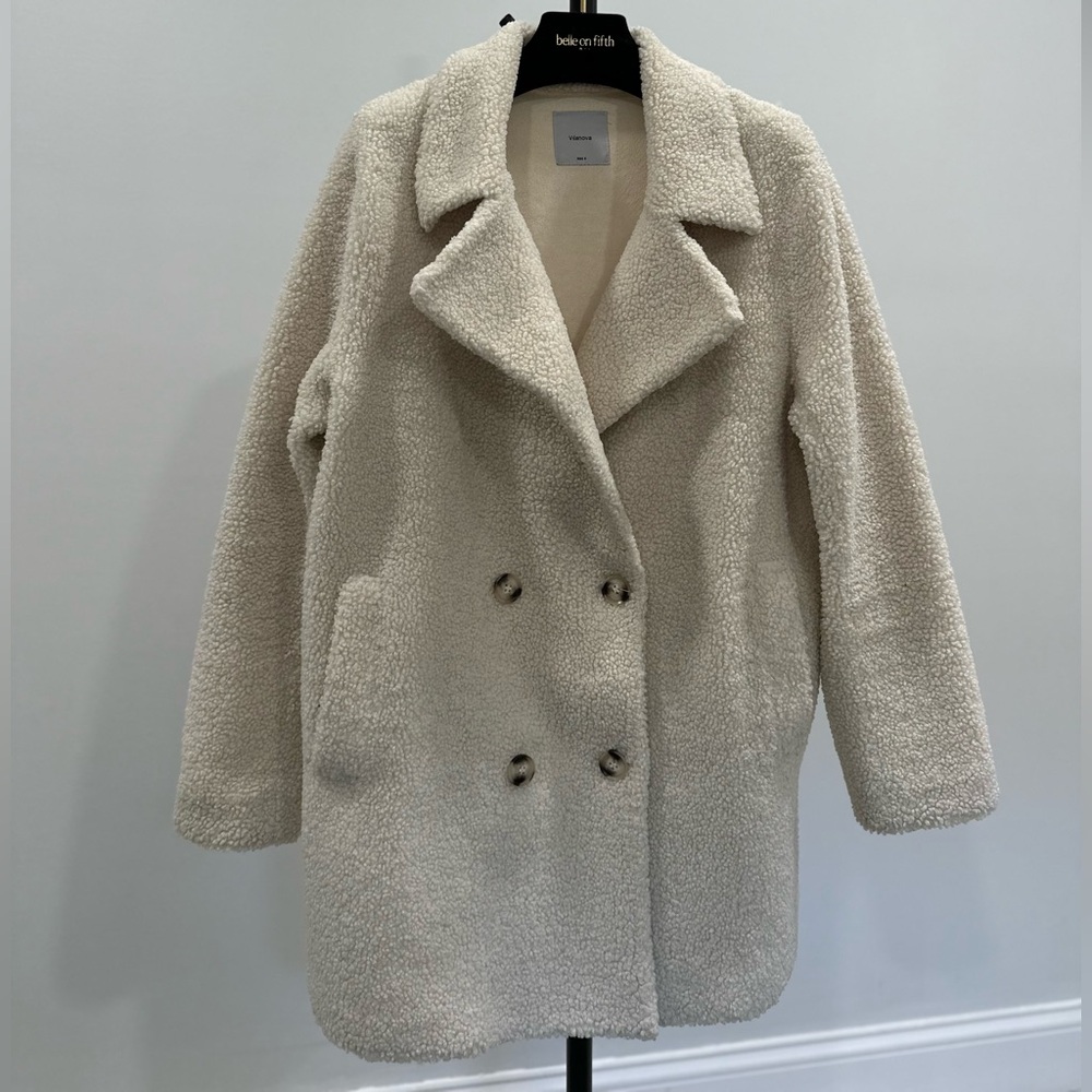 Beige Teddy Coat